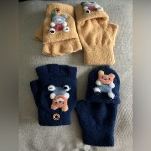 Boy’s Convertible Glove and Mitten Set Size 4-7